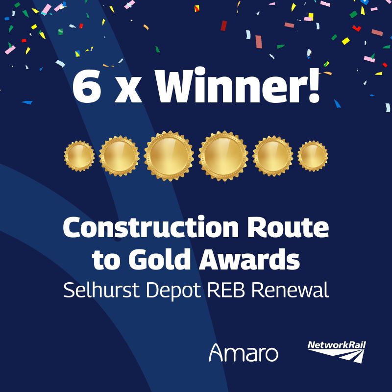Amaro wins sixth ‘Construction Route to Gold’ award